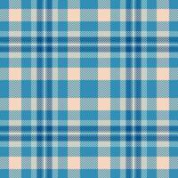Handkerchief fabric pattern check, dreamy seamless plaid texture. Japan textile tartan background in cyan and light colors. vector