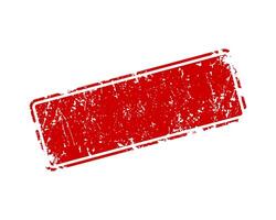 stamp texture. Rubber cliche imprint. Web or print design element for sign, sticker, label. vector