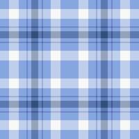 Goose foot fabric seamless background, tissue tartan pattern. Tidy texture check plaid textile in blue and light colors. vector