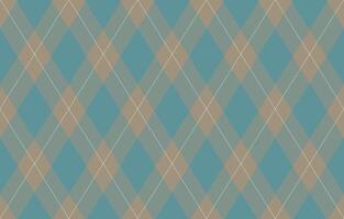 Argyle pattern of geometric rhombus. Harlequin check wallpaper design. Classic diamond shaped textile material for web background, print fabric clothing, sweater, wrapping paper, gift card, invitation vector