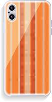 Mobile phone cover design. Template smartphone case pattern. vector