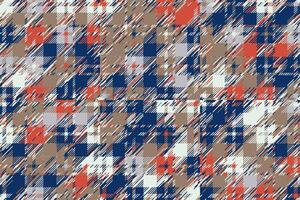 Modern glitch background. Color geometric abstract pattern . vector