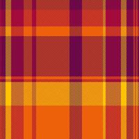 Cosy fabric textile , diagonal check background seamless. Drawing texture plaid tartan pattern in bright and pink colors. vector