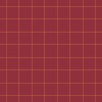 Detailed texture pattern , femininity fabric background check. Victorian plaid tartan seamless textile in red and orange colors. vector