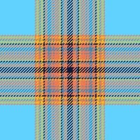 Plaid check pattern. Seamless fabric texture. Tartan textile print. vector