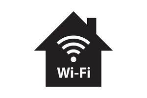 Wi Fi symbol signal connection. wireless internet technology sign. Wifi network communication icon. vector