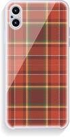 Mobile phone cover design. Template smartphone case pattern. vector