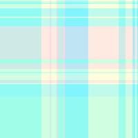 Occupation texture background, classic seamless check plaid. Cloth pattern textile tartan fabric in light and teal colors. vector