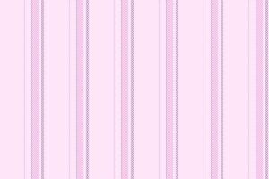 40s vertical pattern texture, invitation textile fabric lines. Sixties stripe seamless background in light and pink colors. vector