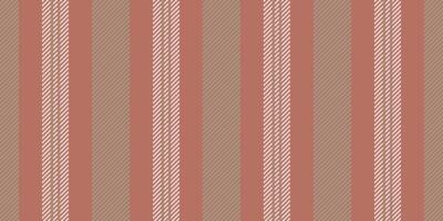 Row stripe pattern , book fabric texture vertical. Eps10 seamless lines textile background in red and pastel colors. vector