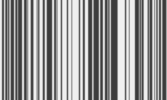 Pattern of vertical stripes, black and white thin and thick lines. Irregular stripe background, seamless texture. Abstract striped geometric design. vector
