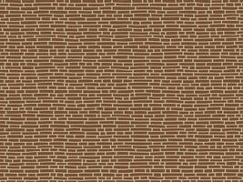 Classic and timeless brown bricks with lighter mortar lines vector