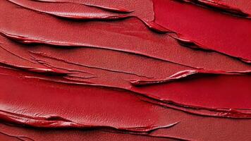 Thick, bold strokes of red paint create a dramatic texture, symbolizing creativity and passion, often associated with Valentines Day and artistic expression video