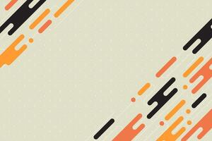 Abstract geometric background in flat design vector