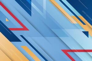 Geometric background with triangles shape vector