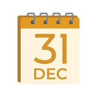 Calendar icon. new year party icon set illustration vector