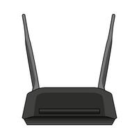 illustration of wifi router vector