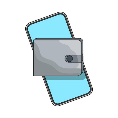 illustration of e-wallet