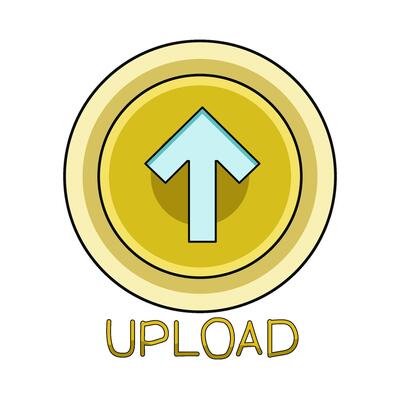 illustration of upload