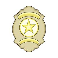 illustration of security badge vector