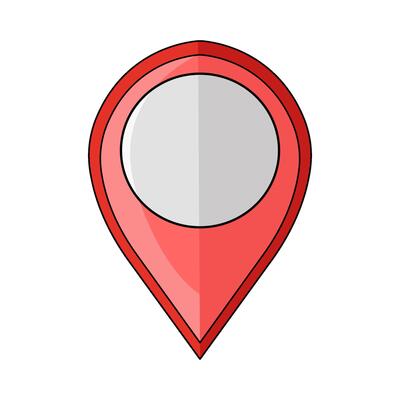 illustration of location pin