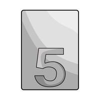 illustration of speed limit vector