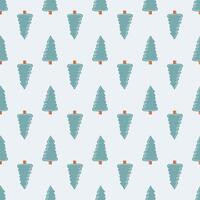 Seamless decorative pattern for winter holidays. Christmas and New Year background. vector