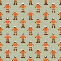 Seamless decorative pattern for winter holidays. Christmas and New Year background. vector