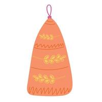Christmas tree decoration. illustration. vector