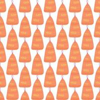 Seamless decorative pattern for winter holidays. Christmas and New Year background. vector