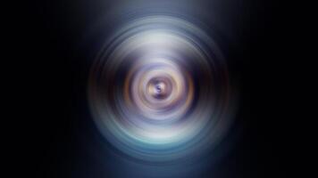 Loop center radial blue blurred abstract background video