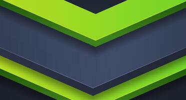Dark gaming background, futuristic green metal for background live streaming, presentations about games and technology. vector