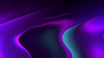 Abstract retro Y2K style holographic halftone dots gradient color wave fluid flowing background. video