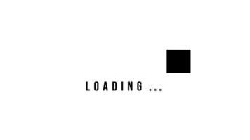 loading progress bar animation 6 sec 4k 30fps background stock for download, upload, presentation, etc video