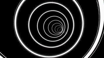 Circle Rotating Loop Animation. Tunnel Rotation Loop video