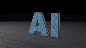 Coded Intelligence. Robotic System and Future Human Programming. 4K Motion Design video