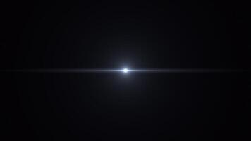 Dazzling Lens Flare Ballet. A Mesmerizing Display of Flickering Lights, Adding a Touch of Radiance and Glamour to Your Visual Composition video