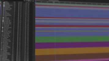 Editing in After effects. Layers on After Effects video