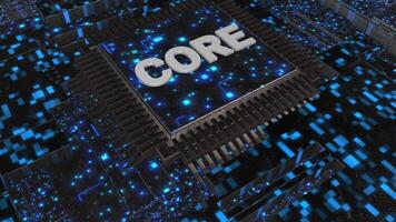 Brain of the Machine. 3D CPU Visualization video