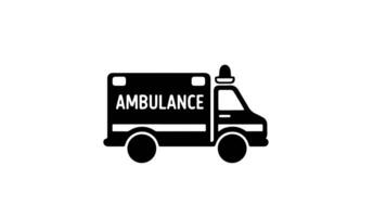 Animation forms a sketch of an ambulance car icon video