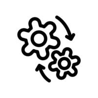 Management Icon Line Style Finance Simple Design Perfect Illustrations. vector