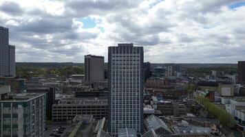 High Angle View of West Croydon London Capital City Tour. Central London of England of UK. Aerial Footage Was Captured with Drone's Camera on April 24th, 2023 video
