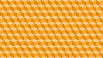 abstract background geometric cube seamless pattern with winter color vector