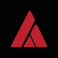 Red Business Architecture Design Logo. vector