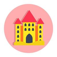 Premium download icon of castle vector