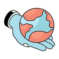Premium design icon of globe vector