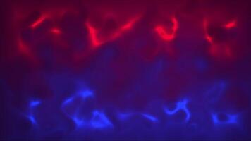 Abstract Digital Art with Red and Blue video