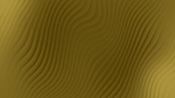 Golden wavy texture background video