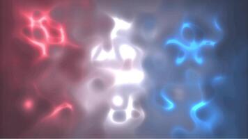 Abstract Background with Red, White, and Blue Neon Lights video