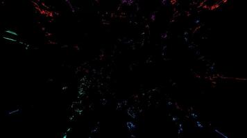 Abstract Colorful Explosion video